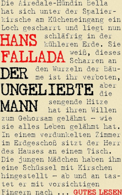 Der ungeliebte Mann - Ханс Фаллада