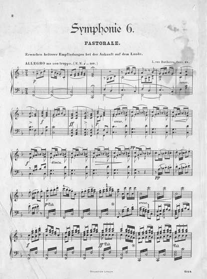Symphonie № 6 (Pastoral) F-Dur - Людвиг ван Бетховен