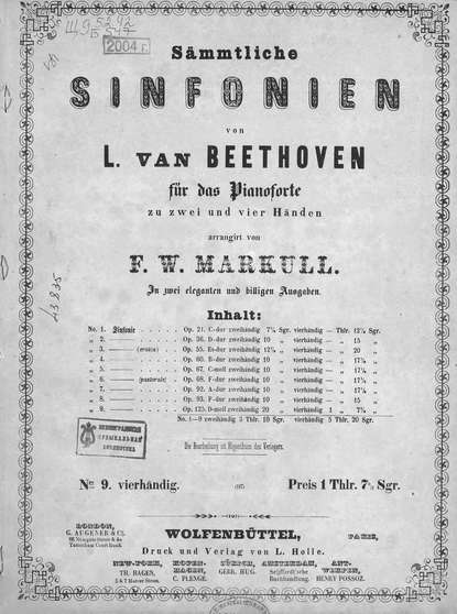 Neunte Sinfonie - Людвиг ван Бетховен