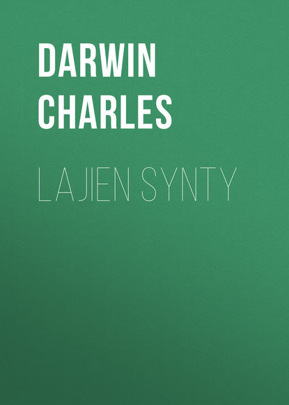Lajien synty - Чарльз Дарвин
