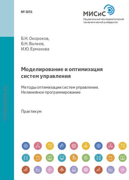 Моделирование и оптимизация систем управления. Методы оптимизации систем управления. Нелинейное программирование — Б. Валеев