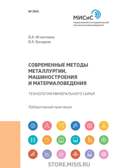 Современные методы металлургии, машиностроения и материаловедения. Технология минерального сырья - В. А. Бочаров