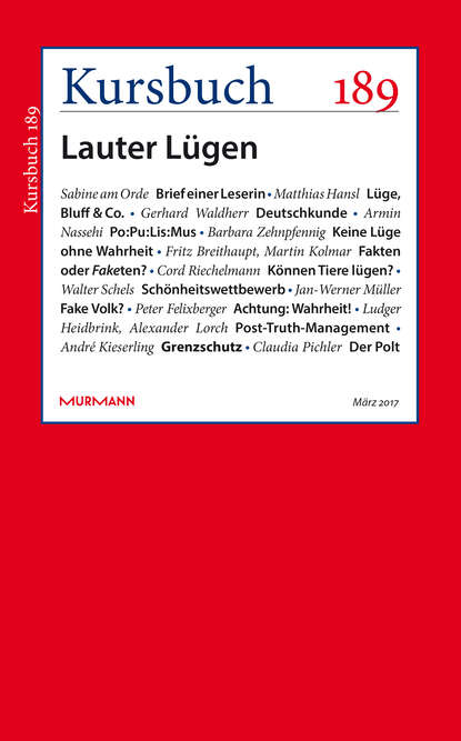 Kursbuch 189 - Группа авторов